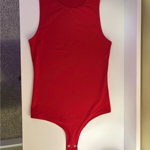 Women’s Red Bodysuit